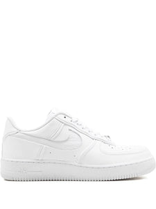 X John Elliott Air Force 1 Triple White Sneakers