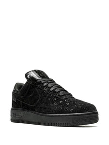X Louis Vuitton X  Virgil Abloh Air Force 1 Low Black/Black Sneakers